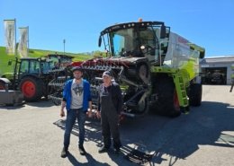 Übergabe Claas Lexion 630
