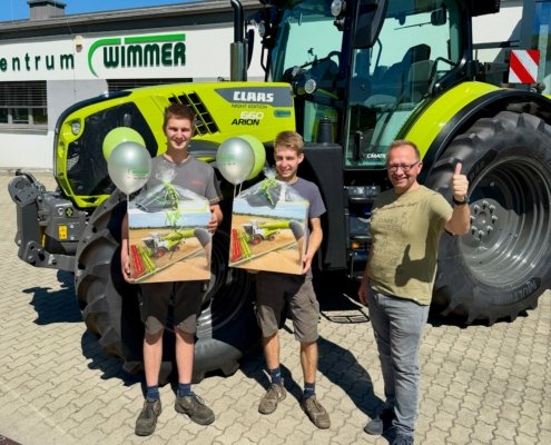 Lehrabschluß geschafft